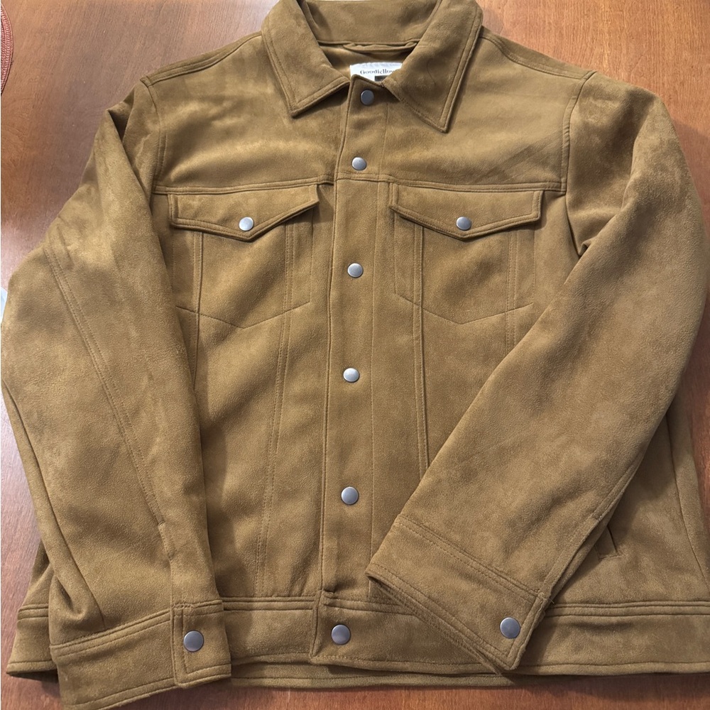 Goodfellow & Co Tan Lightweight Shirt Jacket
